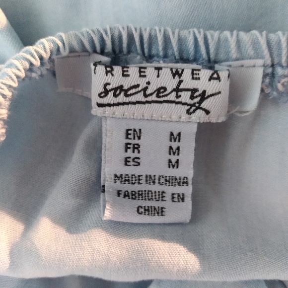 Streetwear Society chambray romper with a free add on - Picture 11 of 15